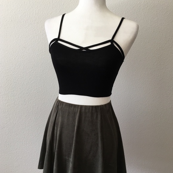 Tops - Strappy Crop Top